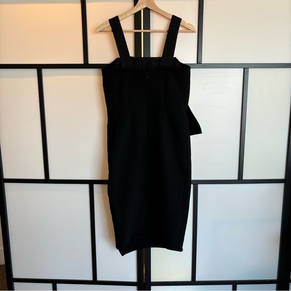 Proenza Schouler Made In Italy wool blend black dress. Size 6 - Picture 6 of 16